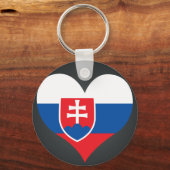 slowakische Flagge kaufen Schlüsselanhänger (Vorderseite)