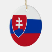 slowakische Flagge Keramikornament (Rechts)