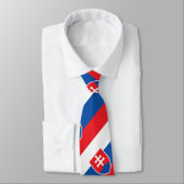 slowakische Flagge Krawatte (Gebunden)