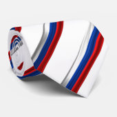 Slowakische Flagge Krawatte (Gerollt)