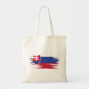 Slowakische Flagge - Kunst Tragetasche