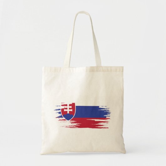 Slowakische Flagge - Kunst Tragetasche (Vorne)