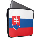 slowakische Flagge Laptopschutzhülle (Vorne Rechts)