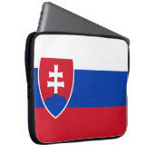 slowakische Flagge Laptopschutzhülle (Vorne Rechts)