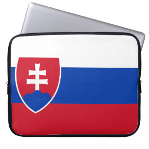 slowakische Flagge Laptopschutzhülle