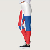 slowakische Flagge Leggings (Links)