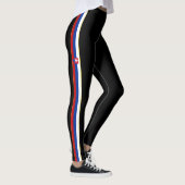 Slowakische Flagge Leggings (Rechts)