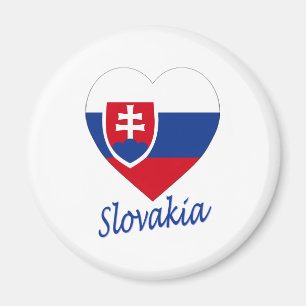 Slowakische Flagge Magnet