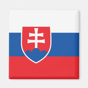 slowakische Flagge Magnet