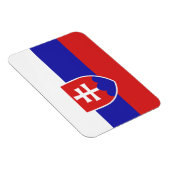 slowakische Flagge Magnet (Rechte Seite)