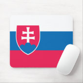 Slowakische Flagge Mousepad (Mit Mouse)