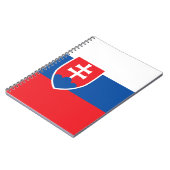 Slowakische Flagge Notizblock (Linke Seite)