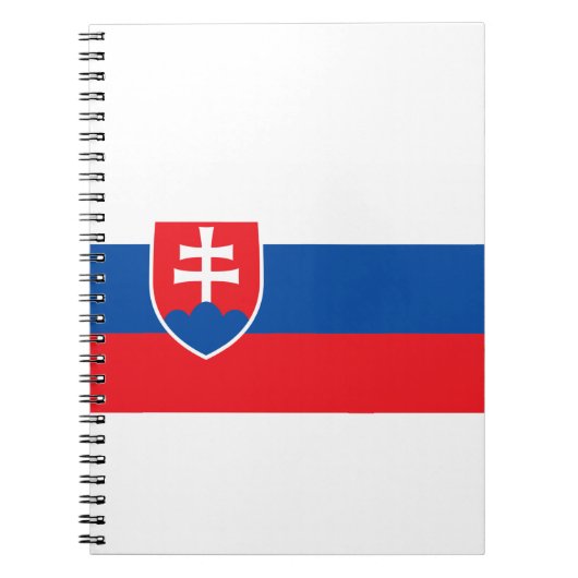 slowakische Flagge Notizblock (Vorderseite)
