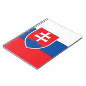 slowakische Flagge Notizblock (Linke Seite)