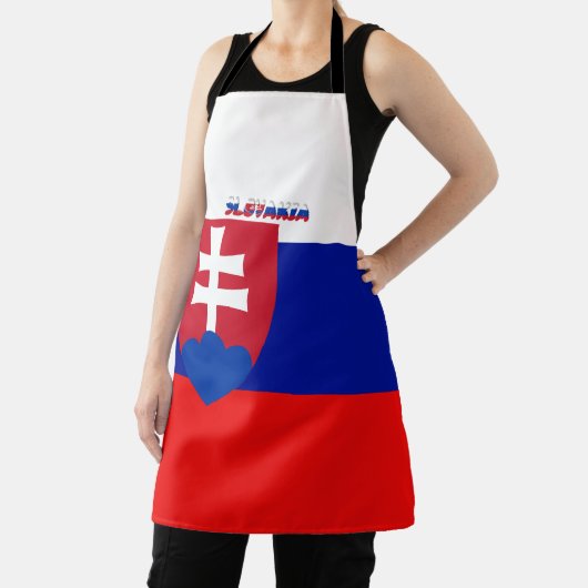 Slowakische Flagge Schürze (InSitu)