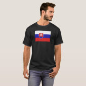 slowakische Flagge T-Shirt (Vorne ganz)