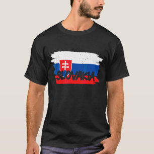 slowakische Flagge T-Shirt