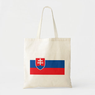 slowakische Flagge Tragetasche