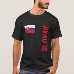slowakische Flagge und slowakische Wurzeln T-Shirt