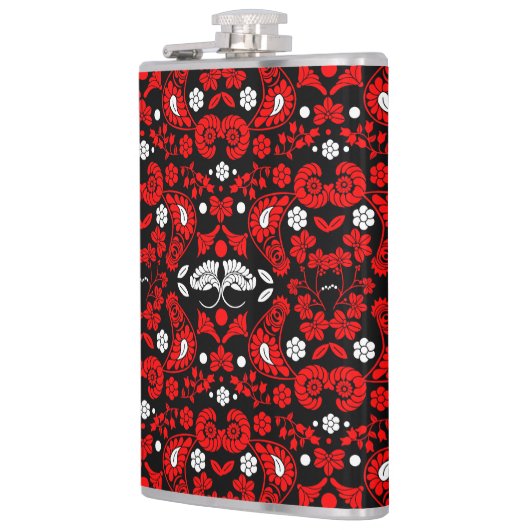 Slowakische Kunst Flachmann (Links)