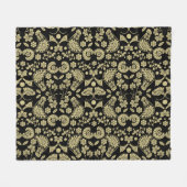 Slowakische Kunst Fleecedecke (Vorderseite (Horizontal))