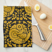 Slowakische Kunst Geschirrtuch (Viertel Falte)