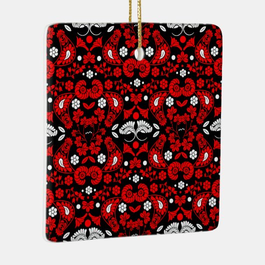 Slowakische Kunst Keramikornament (Rechts)