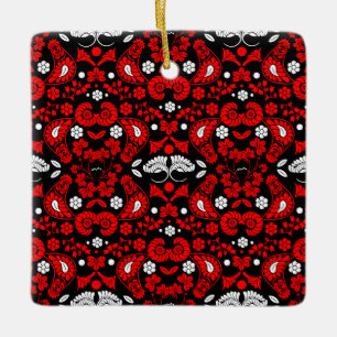 Slowakische Kunst Keramikornament