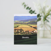 Slowakische Landschaft Postkarte (Stehend Vorderseite)