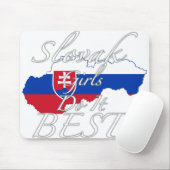 Slowakische Mädchen tun es Bestes! Mousepad (Mit Mouse)