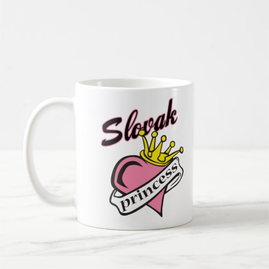 Slowakische Prinzessin Kaffeetasse (Links)