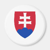 Slowakische Republik Offizielles Wappen-Symbol Magnet (Vorne)