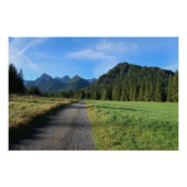 Slowakische Tatra Poster (Vorderseite)