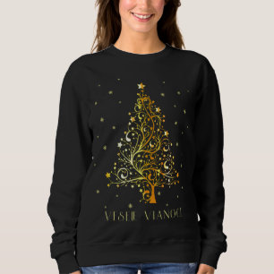 Slowakischer Weihnachtsbaum Slowakei Dekoration Or Sweatshirt