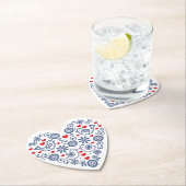 Slowakisches Volksmuster Untersetzer (Vor Ort)