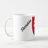 Slowakisches Wappen Kaffeetasse (Links)