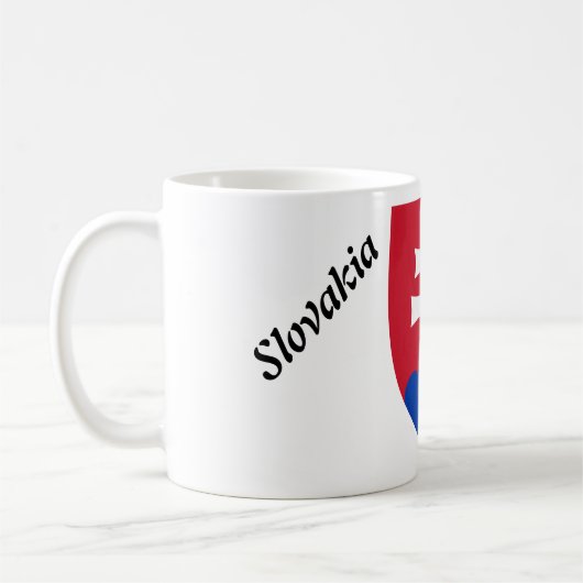 Slowakisches Wappen Kaffeetasse (Links)