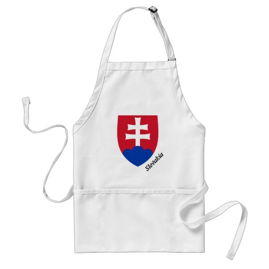 Slowakisches Wappen Schürze (Vorne)