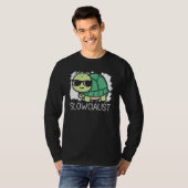 Slowcialist Turtle   Tortoise Marine Biology T-Shirt (Vorne ganz)