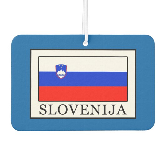 Slowenien Autolufterfrischer (Vorderseite)
