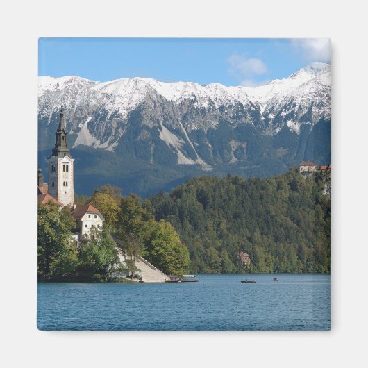 Slowenien, Bled, Bled, Bled Island, Bled 2 Magnet (Vorne)