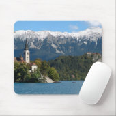 Slowenien, Bled, Bled, Bled Island, Bled 2 Mousepad (Mit Mouse)