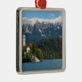 Slowenien, Bled, Bled, Bled Island, Bled 2 Ornament Aus Metall (Rechts)