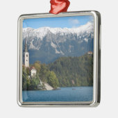 Slowenien, Bled, Bled, Bled Island, Bled 2 Ornament Aus Metall (Links)