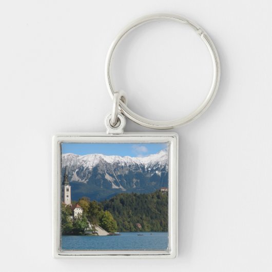 Slowenien, Bled, Bled, Bled Island, Bled 2 Schlüsselanhänger (Vorne)