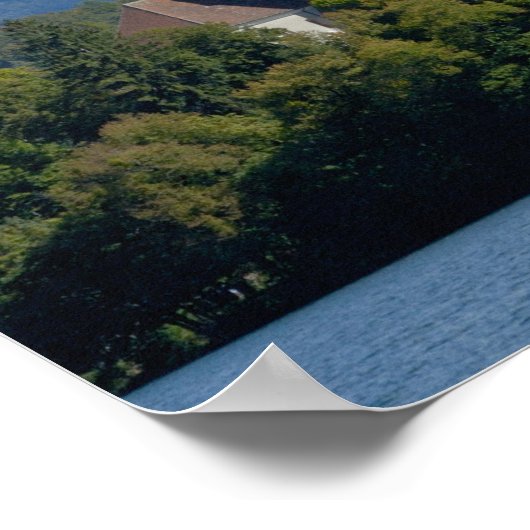 Slowenien, Bled, Bled, Bled Island, Bled Poster (Ecke)