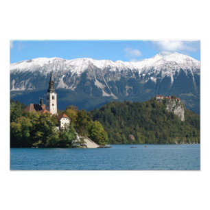 Slowenien, Bled, Bledsee, Insel Bled, Bled 2 Fotodruck