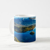 Slowenien - Bled Lake Kaffeetasse (Vorderseite Links)