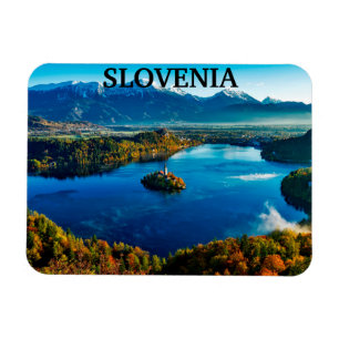 Slowenien - Bled Lake Magnet