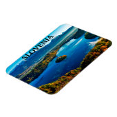Slowenien - Bled Lake Magnet (Linke Seite)